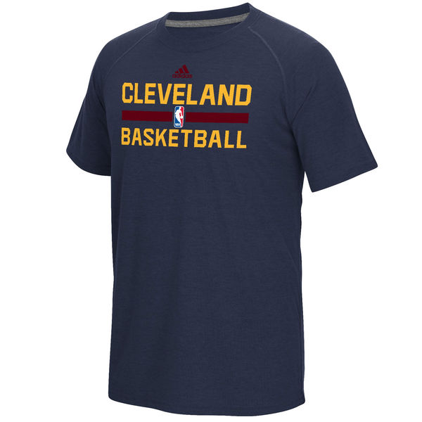 NBA Men Cleveland Cavaliers adidas OnCourt Climalite Ultimate TShirt Navy->nba t-shirts->Sports Accessory